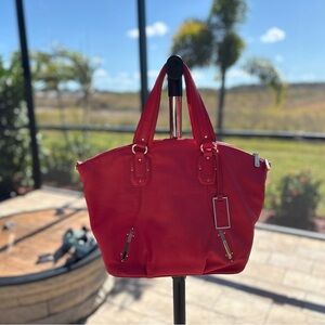 Vince Camuto Eliza Tote Bag | Lamb Leather Carryall | Like-New
